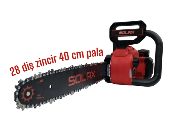 PTTAVM: SOLAX OT8C101S 40V AKÜLÜ ZİNCİRLİ TESTERE