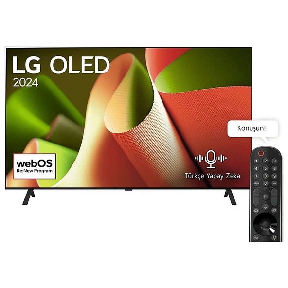 LG  OLED65B46LA 65" 165 Ekran Uydu Alıcılı 4K Ultra HD Smart LED TV ürün görseli 1