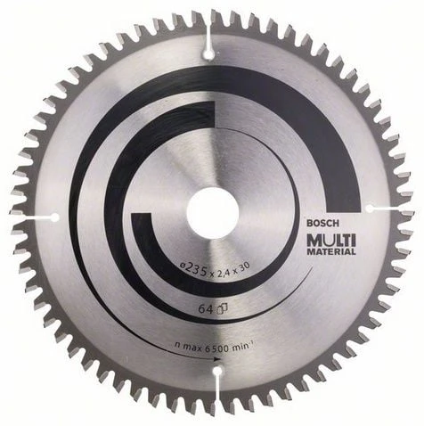 BOSCH Alüminyum İçin 235 mm 64 Diş Daire Testere Bıçağı ürün görseli 1