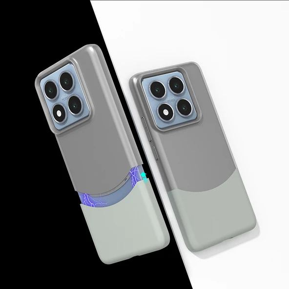 Xiaomi 14T Pro Kılıf Mıknatıslı Duble Kapak ürün görseli 1