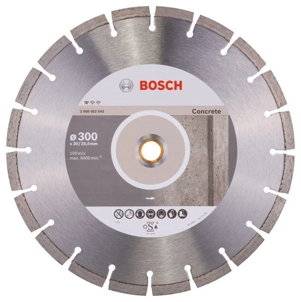 BOSCH Beton Kesme İçin Elmas Testere 300 mm ürün görseli 1