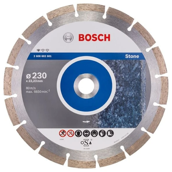 BOSCH Granit ve Doğal Taşlar İçin Elmas Testere 230 mm ürün görseli 1