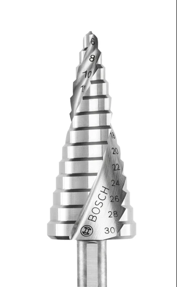 BOSCH 6-30 mm HSS Kademeli Matkap Ucu (2608597520) ürün görseli 1