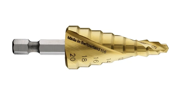 BOSCH 4-20 mm TIN Kaplı Kademeli HEX Matkap Ucu (2608587433) ürün görseli 1