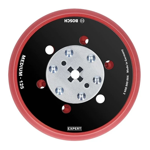 BOSCH EXPERT GEX 34-125 İçin Yedek Zımpara Taban 125 mm Orta Sert ürün görseli 1