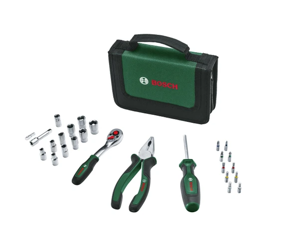 BOSCH 26 Parça Lokma - Bits ve Pense Alet Seti (1600A02BY2) ürün görseli 1