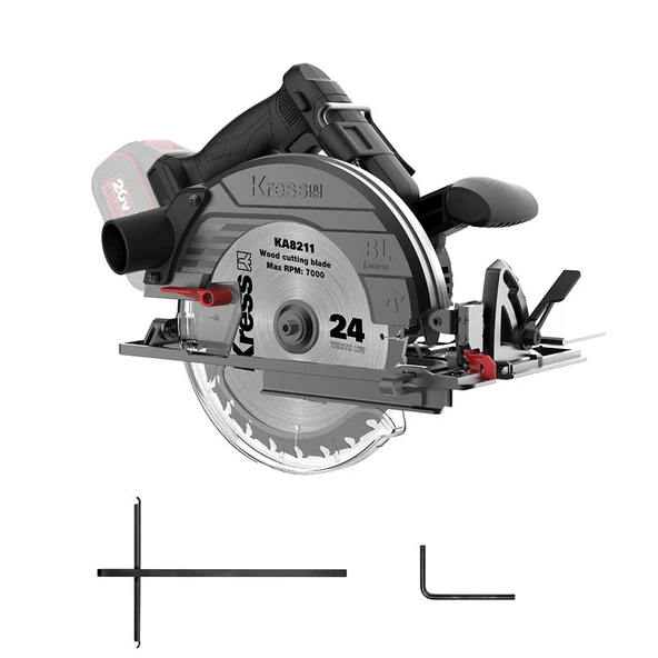 Kress KUE15.9 20Volt 185MM Kömürsüz Profesyonel Daire Testere (Akü Dahil Değildir) ürün görseli 1