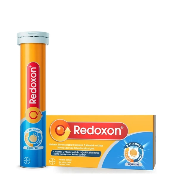 Redoxon 3 lü Etki 30 Efervesan Tablet ürün görseli 1