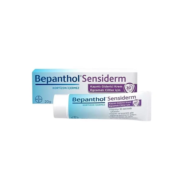 Bepanthol Sensiderm Kaşıntı Giderici Krem 20 Gr ürün görseli 1