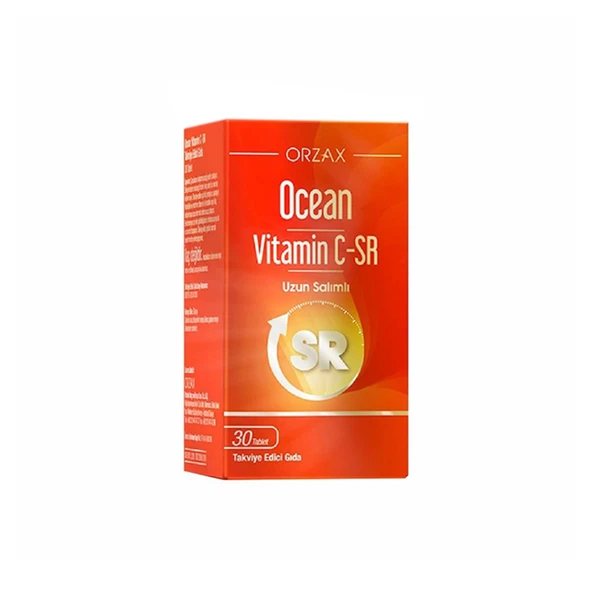 Ocean Vitamin C SR 500 mg 30 Tablet ürün görseli 1