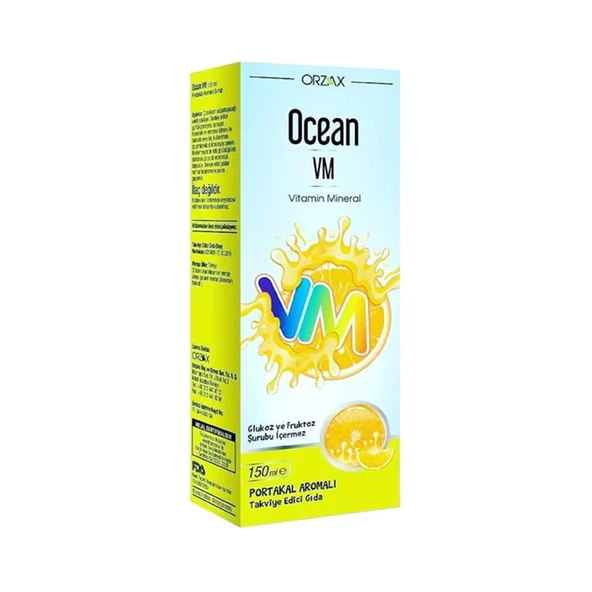 Ocean Vitamin Mineral Şurup 150 ml ürün görseli 1