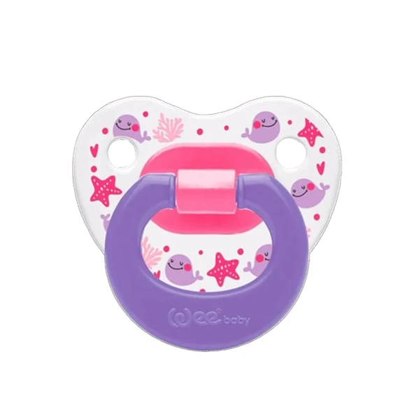 Wee Baby Desenli Damaklı Emzik 0-6 Ay Kod 833 ürün görseli 1