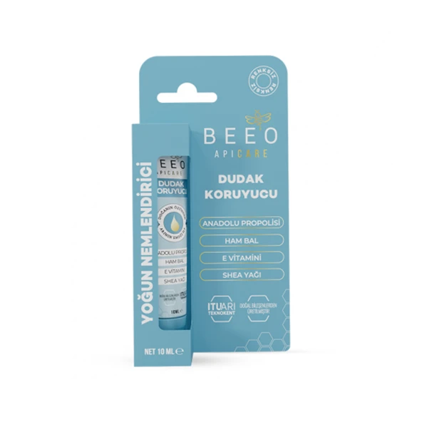 Beeo Dudak Koruyucu Yoğun Nemlendirici Shea Yağlı 10 ml ürün görseli 1