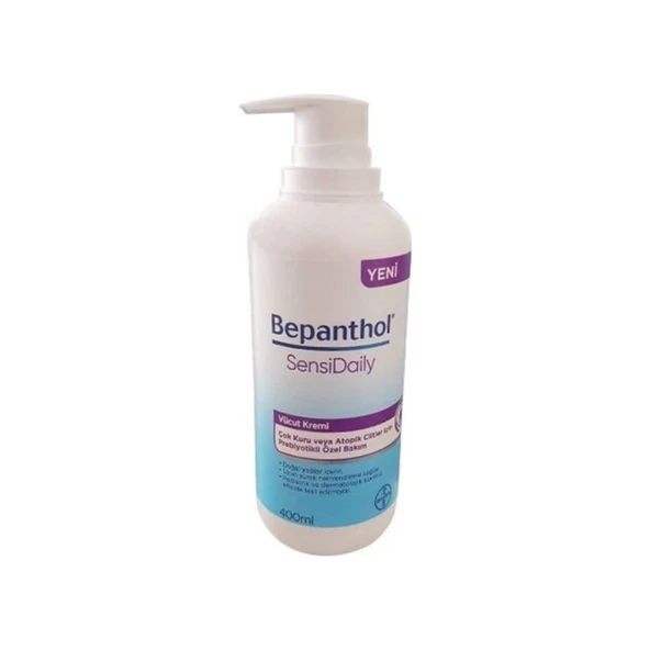 Bepanthol SensiDaily Vücut Kremi 400 ml ürün görseli 1