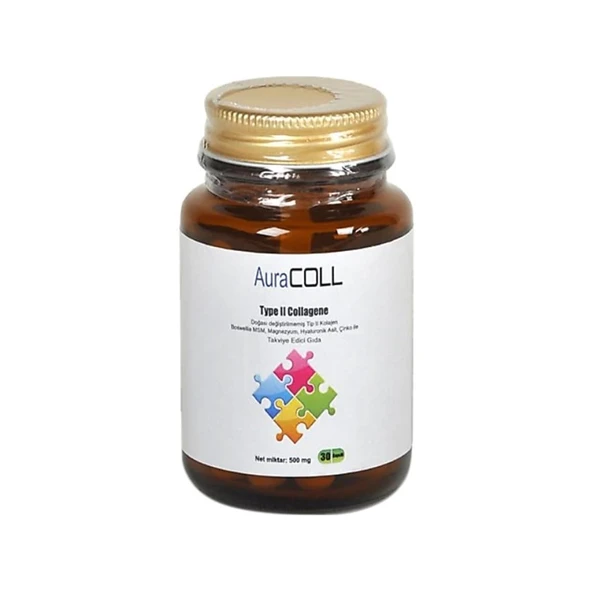 AuraColl Genious Type II Collagene 30 Kapsül ürün görseli 1
