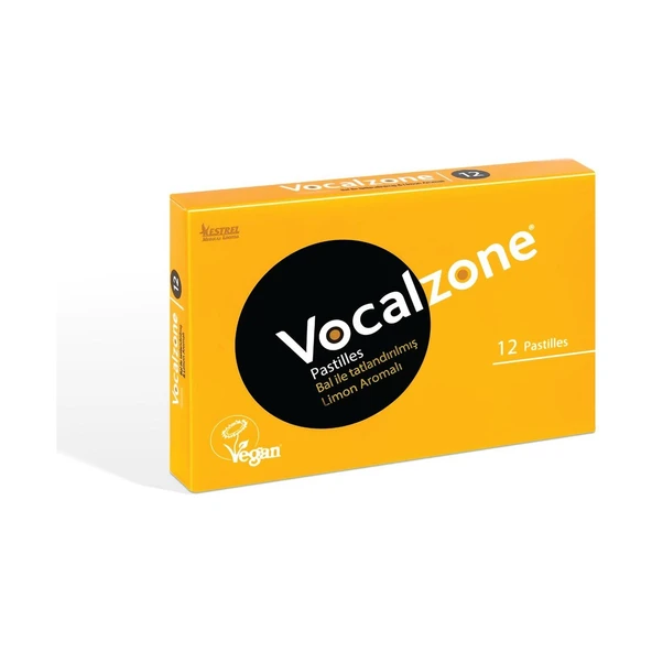 Vocalzone Ballı Limonlu Pastil 12 Adet ürün görseli 1