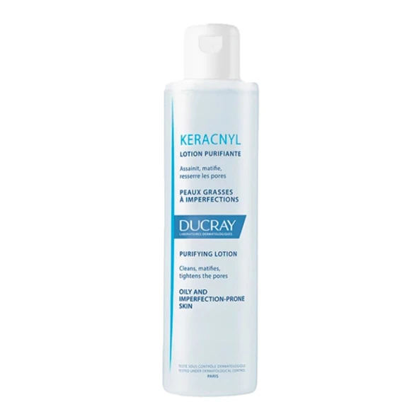 Ducray Keracnyl Purifying Lotion Gözenek Sıkılaştırıcı Losyon 200 ml ürün görseli 1
