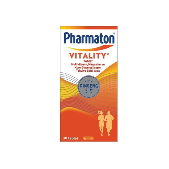 Pharmaton Vitality 30 Tablet ürün görseli 1