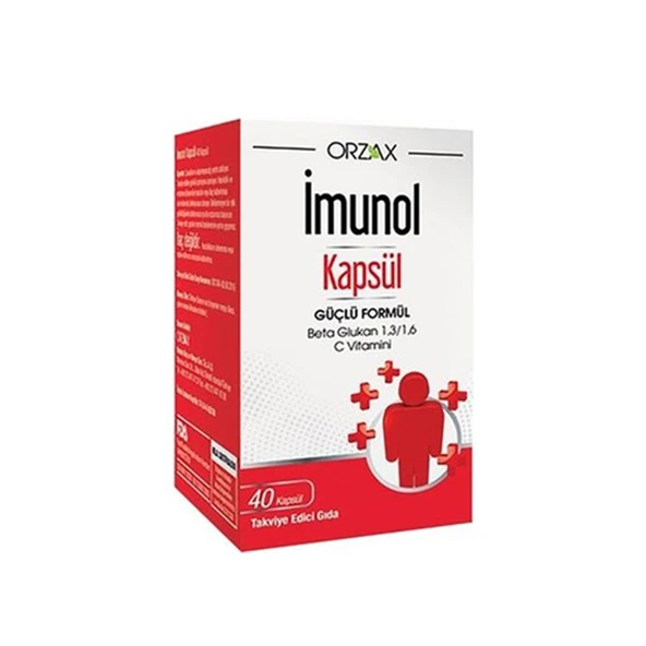Orzax Imunol 40 Kapsül ürün görseli 1