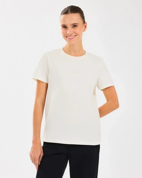 Skechers S2510029-102 W Essential Crewneck Kadın Spor Tişört ürün görseli 1