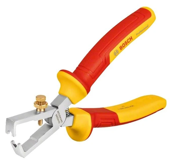 BOSCH 1000 Volt İzoleli Kablo Sıyırma Pensesi 180 mm(1600A02NE7) ürün görseli 1