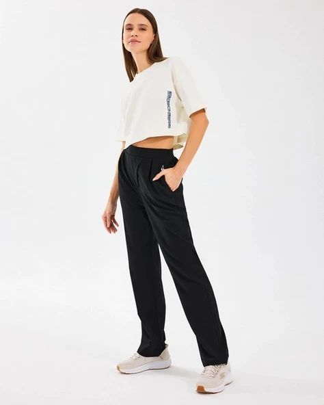 Skechers S2510121-001 W Micro Wide Leg Kadın Eşofman Altı ürün görseli 1
