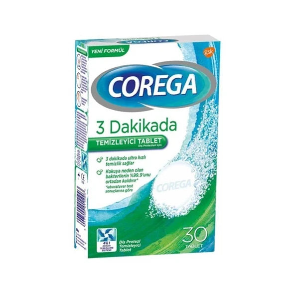 Corega Temizleyici 30 Tablet ürün görseli 1