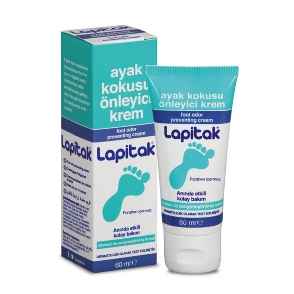 Lapitak Ayak Kokusu Önleyici Krem 60 ml ürün görseli 1