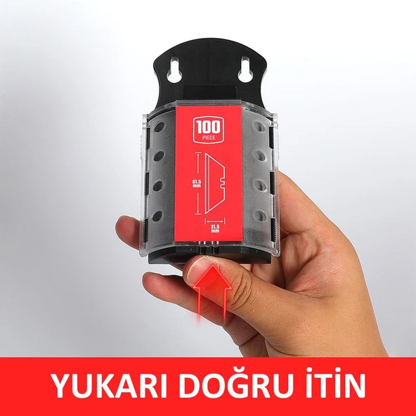 WORKPRO WP213003 100’Lü Rötuş Maket Bıçağı Yedeği - Resim 3