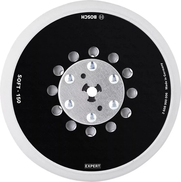 BOSCH EXPERT GEX 34-150 - GET 75 için Yedek Zımpara Tabanı Soft 150 mm ürün görseli 1