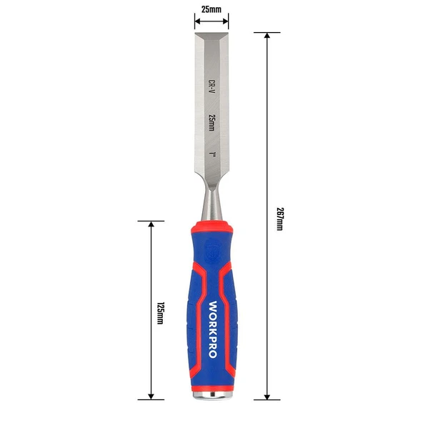 WORKPRO WP243010 25MM Profesyonel İskarpela - Resim 4