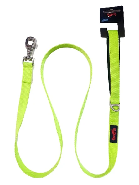 Tailpetz Air Köpek Gezdirme Kayışı Lime Match Leash 135 cm ürün görseli 1