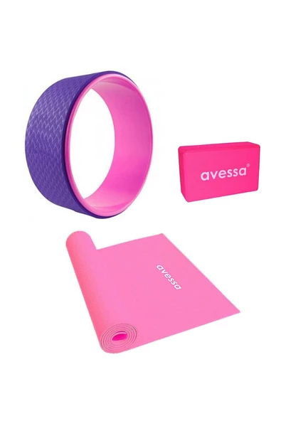 Avessa 3'lü Yoga Seti SET-2 ürün görseli 1