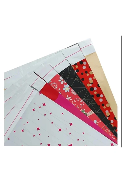 Kendinden Bantlı Metalize Hediye Paketi Poşeti Yapışkanlı 35x50 Cm 50 Adet ürün görseli 1