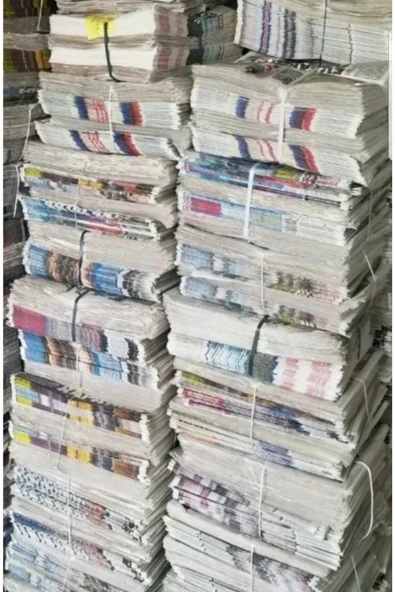 Sıfır Temiz 20 Kg Gazete Bayi Çıkışlı Gazete Taşınma Gazete Kağıdı Ambalaj Kağıdı ürün görseli 1