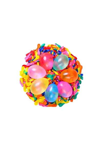 250 Adet Su Balonu Renkli Balon Renkli Su Balonu Oyuncak Balon ürün görseli 1