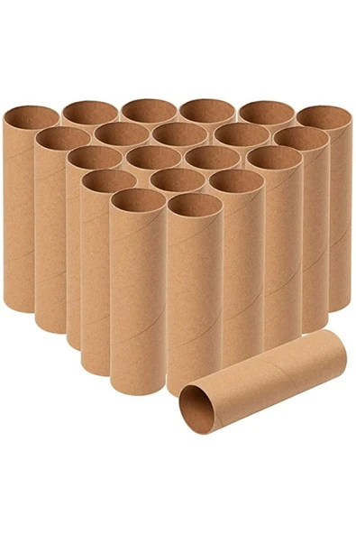 1 Adet Rulo Kargo Tüpü 45 Cm Uzunluk 8cm Çap Silindir Kutu Karton Masura Kedi Tırmalama Için Kutu ürün görseli 1