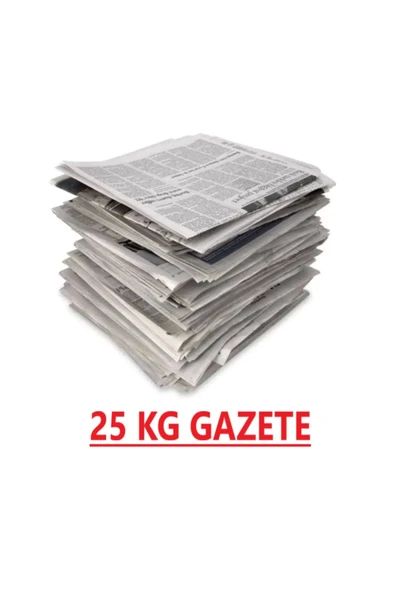 25 Kg Sıfır Temiz Gazete Bayi Çıkışlı Gazete Taşınma Gazete Kağıdı ürün görseli 1