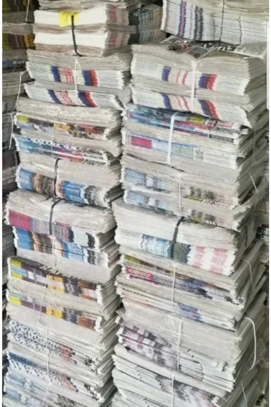 Sıfır Temiz 5 Kg Gazete Bayi Çıkışlı Gazete Taşınma Gazete Kağıdı ürün görseli 1