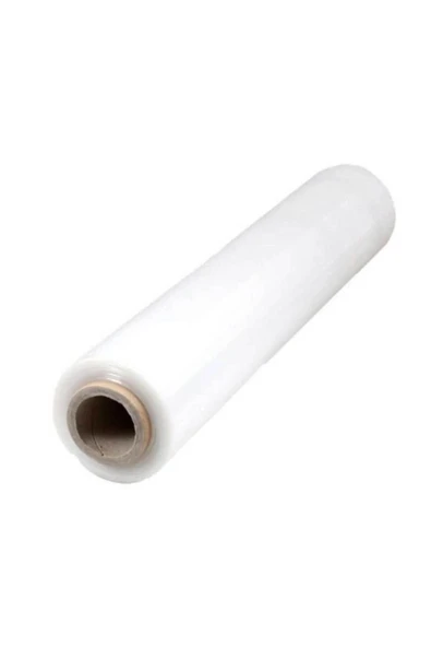 Palet Streç Film 17mikron 50cm X 300 Metre El Tipi Palet Streci 1.kalite Orjinal Hammadde Max Esneme ürün görseli 1