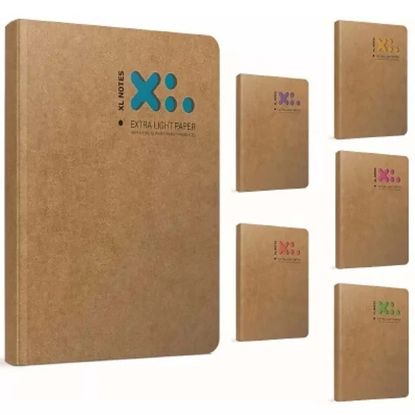 Gıpta XL Notes Spiralli Sert Kapak Defter 17x24cm 100yp Çizgili 53350 ürün görseli 1