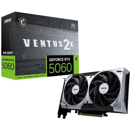MSI GEFORCE RTX 5060 8G VENTUS 2X OC 128BIT ürün görseli 1