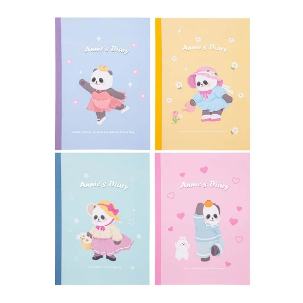 Deli Annie’s Diary Soft Cover Notebook A5 Çizgili 40Yp. A540 ürün görseli 1
