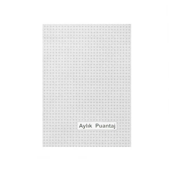 Dilman Aylık Puantaj Defteri Cep Tipi ürün görseli 1