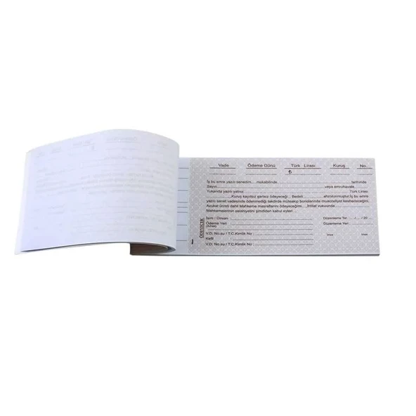 Dilman Senet Karnesi Defter Tipi 50'li ürün görseli 1