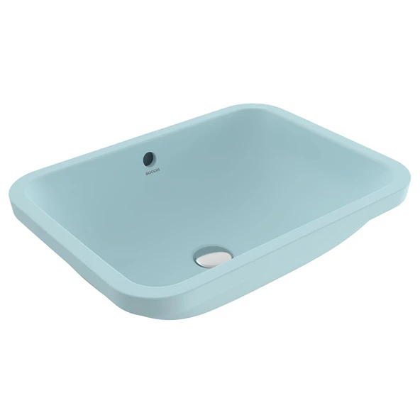Bocchi Scala Tezgah Altı Lavabo Mat Buz Mavi 1006-029-0125 ürün görseli 1