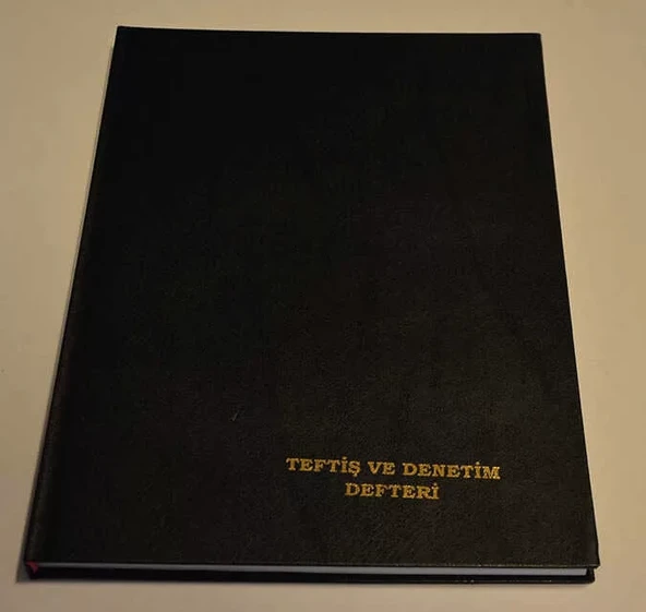 Dilman Teftiş Ve Denetim Defteri Ciltli 96 Yaprak ürün görseli 1