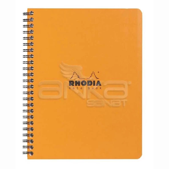 Rhodia Basic Kareli Defter Spiralli 80g 80 Yaprak ürün görseli 1
