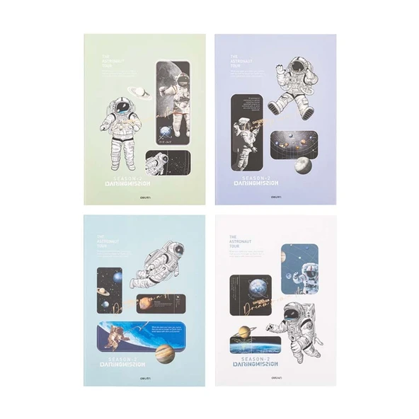 Deli Daring Mission Sewing Notebook Çizgili FA440 ürün görseli 1