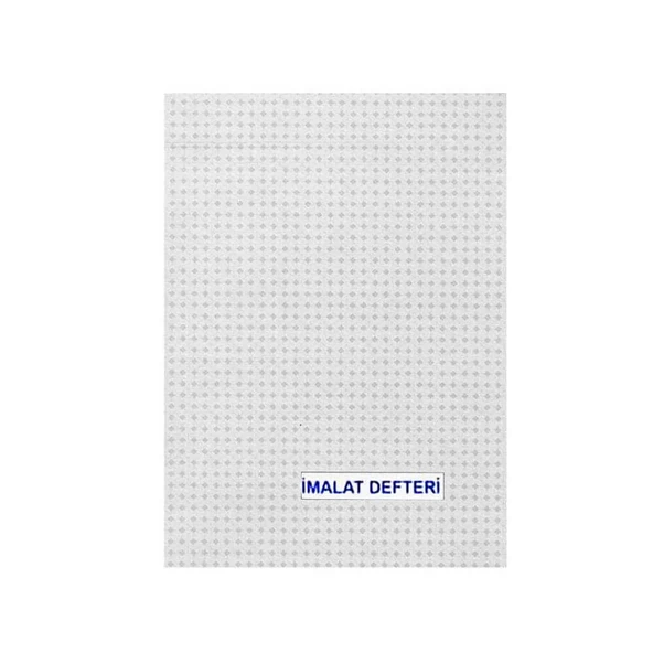 Dilman İmalat Defteri Karton Kapak 40 Yaprak ürün görseli 1